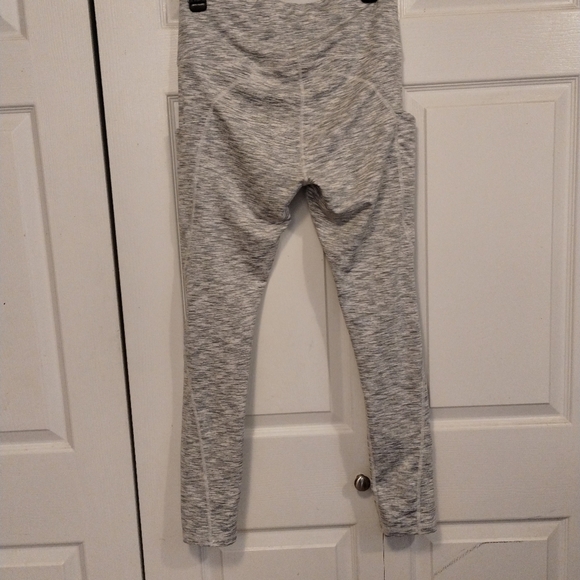 Phisockat lack and white full length high waist leggings - Picture 3 of 8